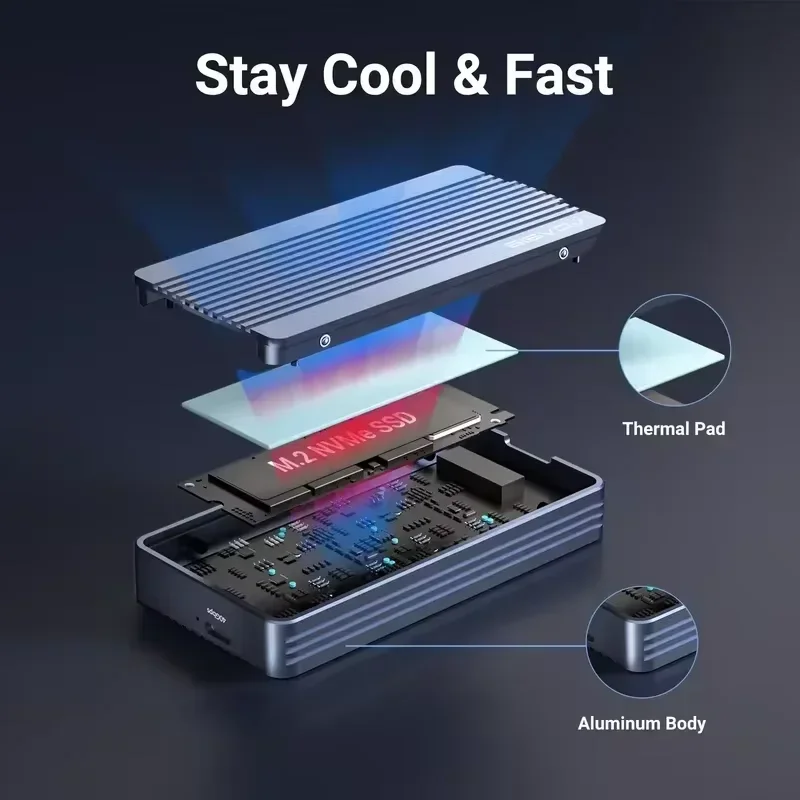 ACASIS 40Gbps M.2 NVMe SSD 인클로 - Usb4 40Gbps External Ssd 8Tb 리뷰 및 가격
