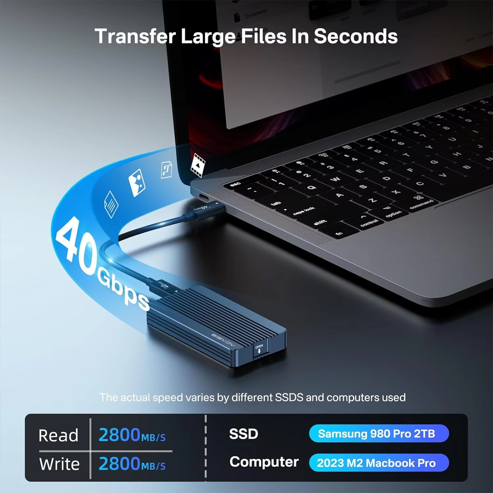 ACASIS 40Gbps M.2 NVMe SSD 외장  - 8Tb M2 Nvme Ssd 리뷰 및 가격