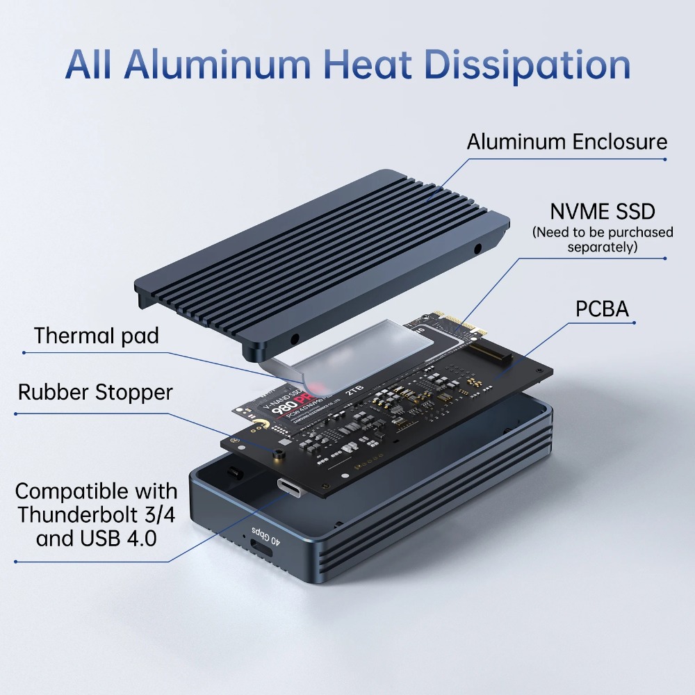 Thunderbolt 4/3 USB4 지원 SSD 크기 - 8Tb M2 Nvme Ssd 리뷰 및 가격