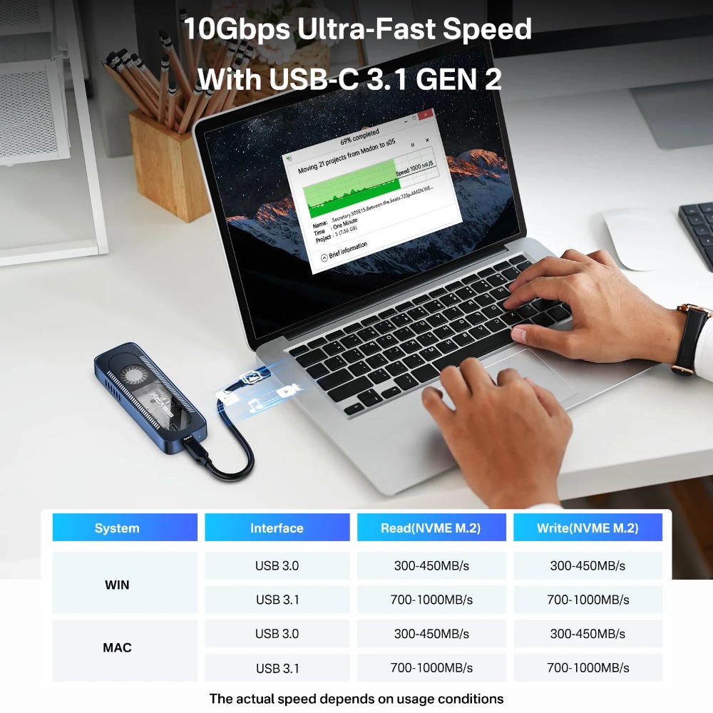 ACASIS 10Gbps M.2 NVME SSD 인클로 - 8Tb M2 Nvme Ssd 리뷰 및 가격