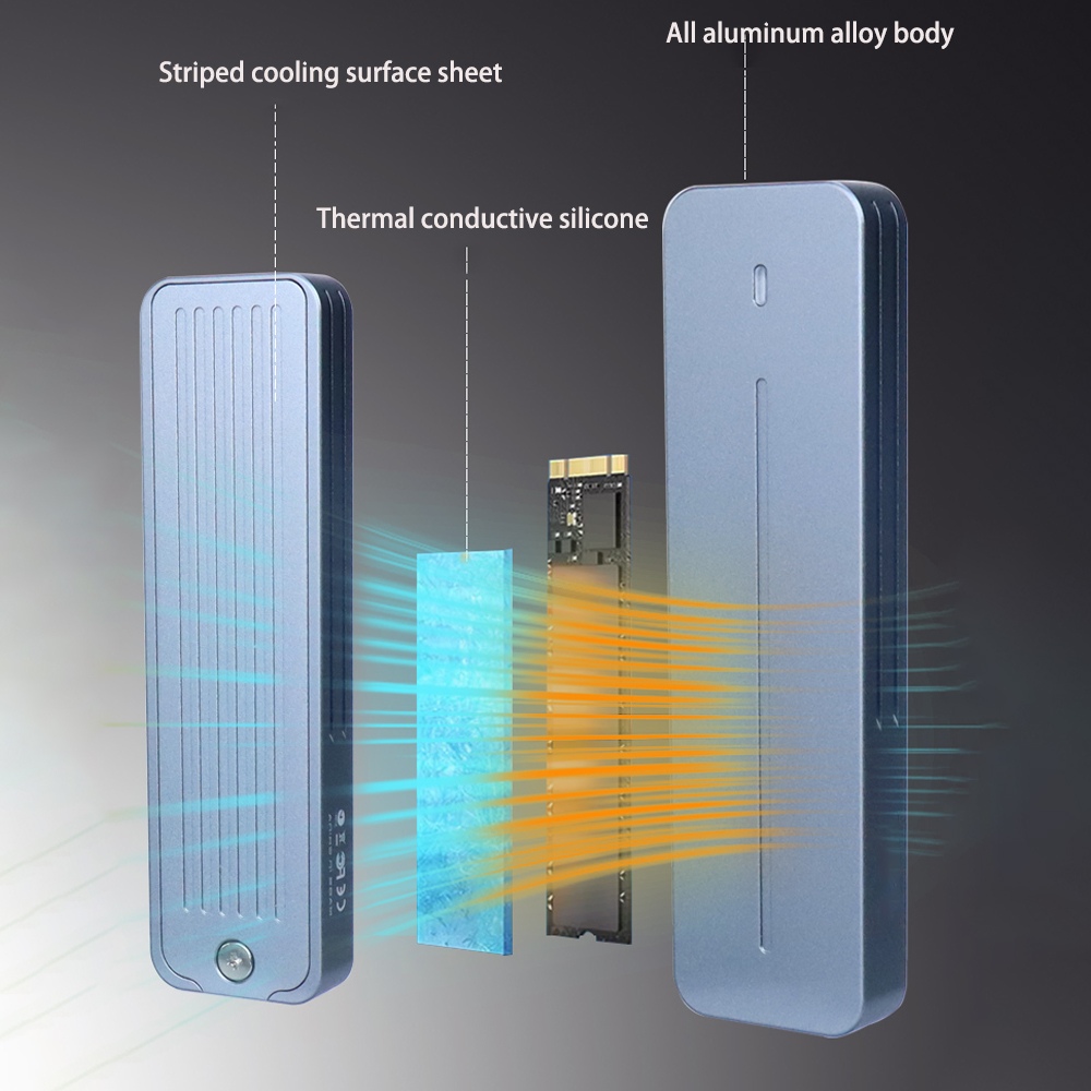 20Gbps, 10Gbps M.2 SSD 외장 케이스, - 8Tb M2 Nvme Ssd 리뷰 및 가격